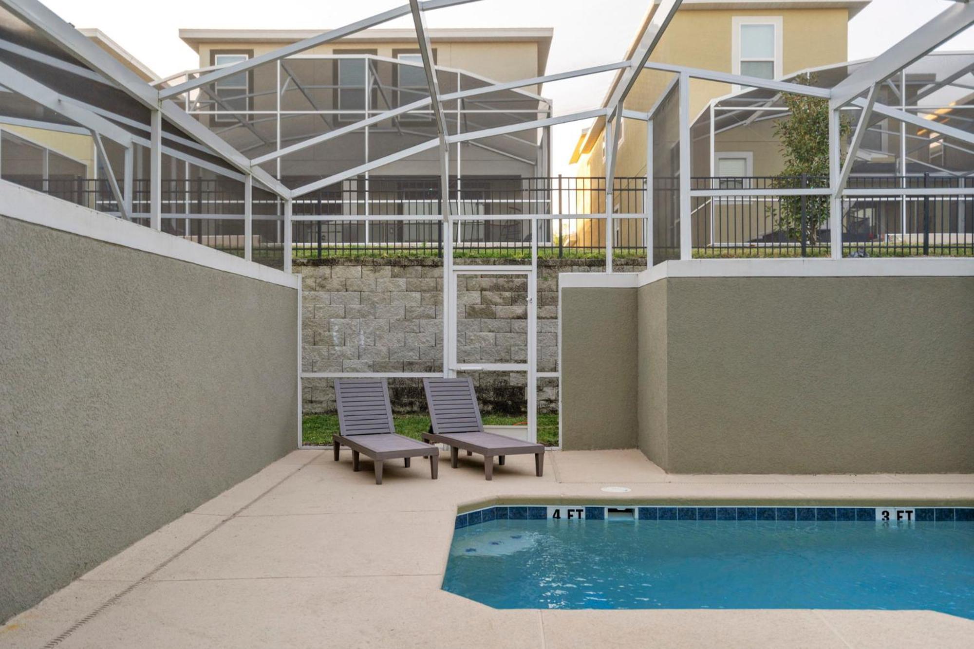 Hébergement de vacances Special 4bedroom Th W-private Pool Next To